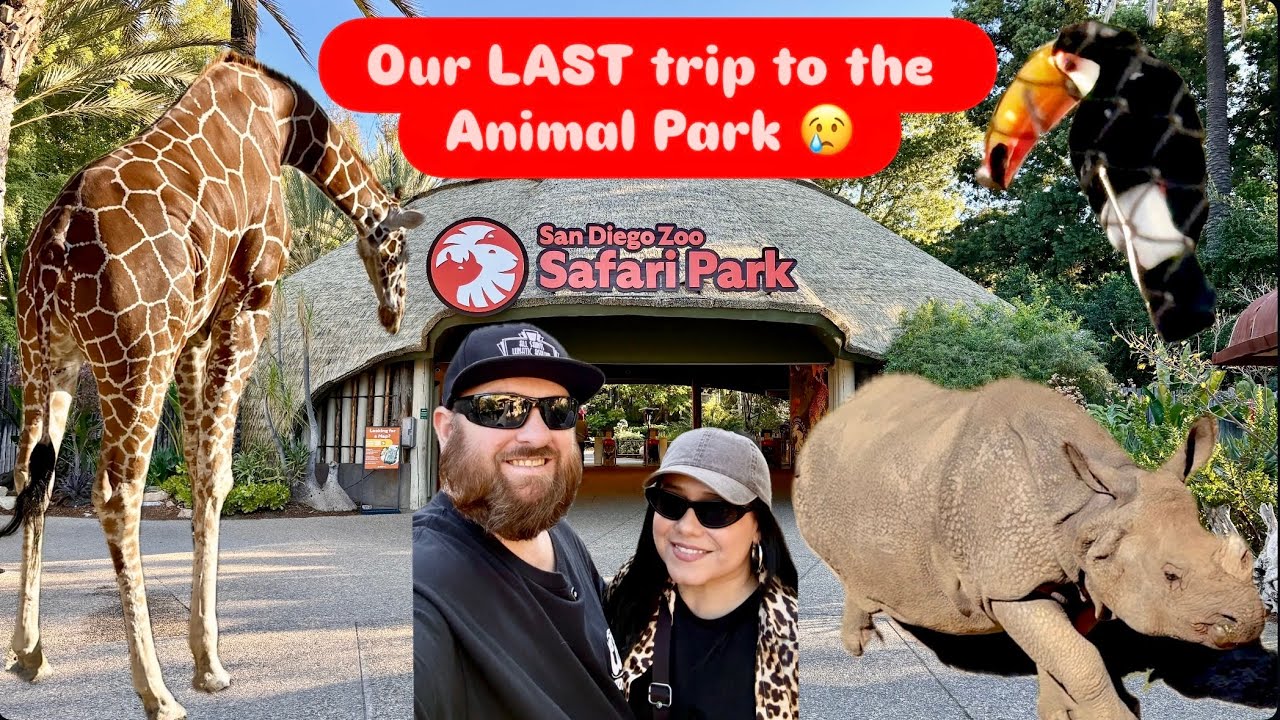 Our LAST Trip to San Diego Zoo Safari Park 😢