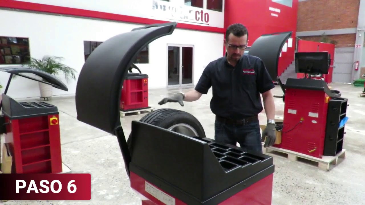 Uso y Manejo BALANCEADORA DE LLANTAS KWB -412 - AutoExactoMexico