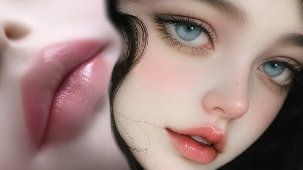 ملامح ملائكيه!!..[جَمال الدميه البلاتينية]🎀👄
