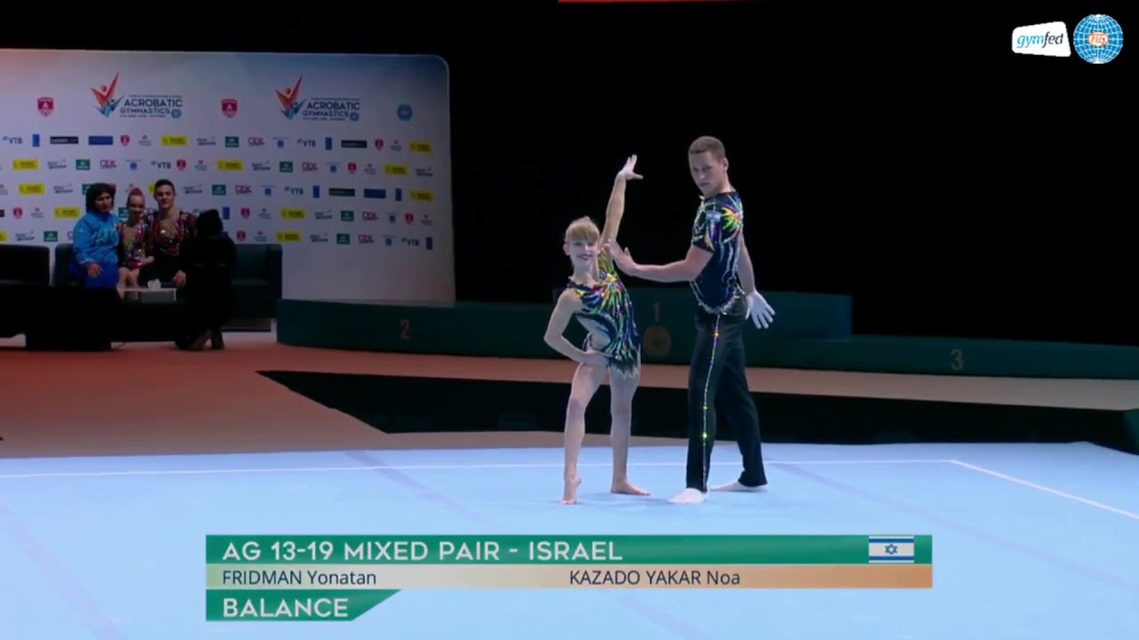 World Age Group Acrobatic Championships 2018 - ISRAEL 13-19 Mxp Balance