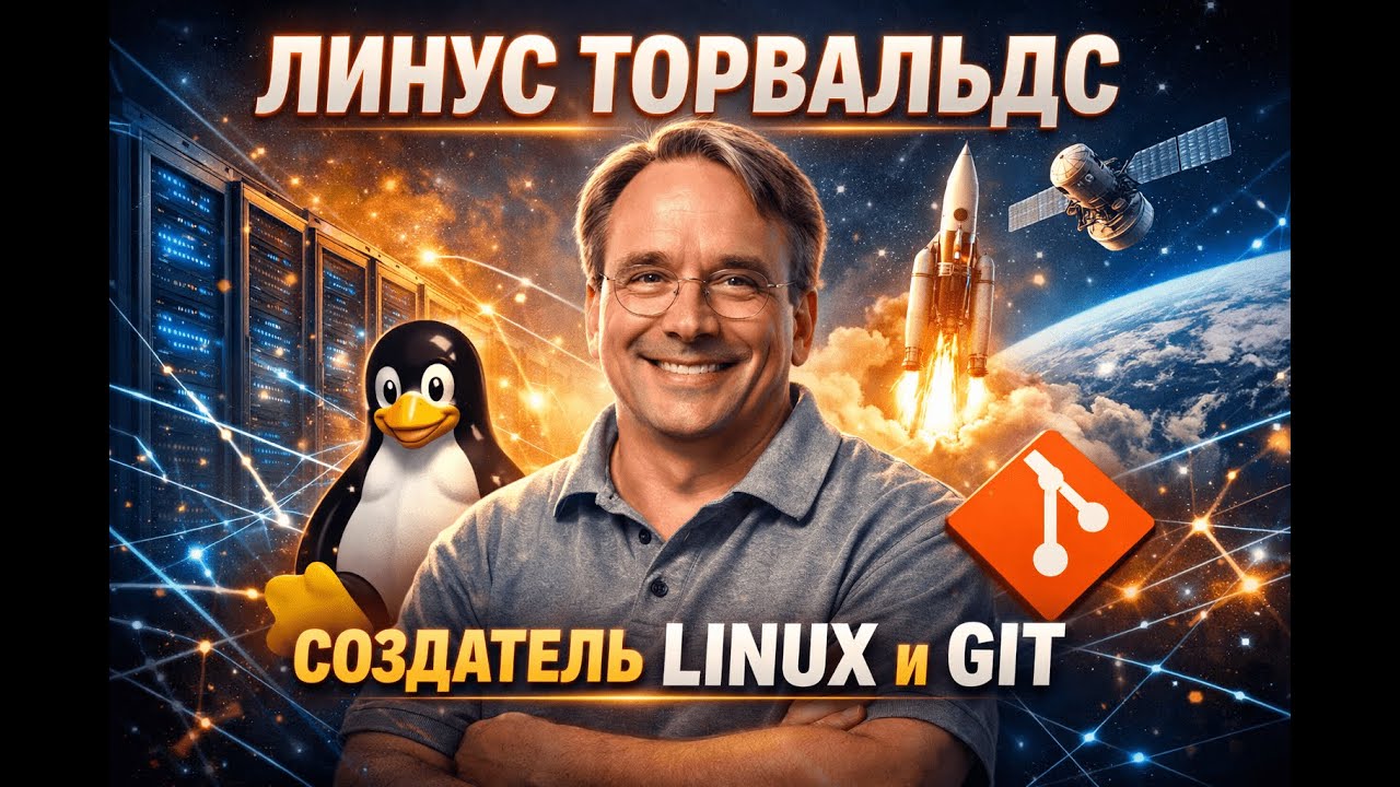 Линус Торвальдс, биография создателя операционной системы Linux и системы контроля версий Git