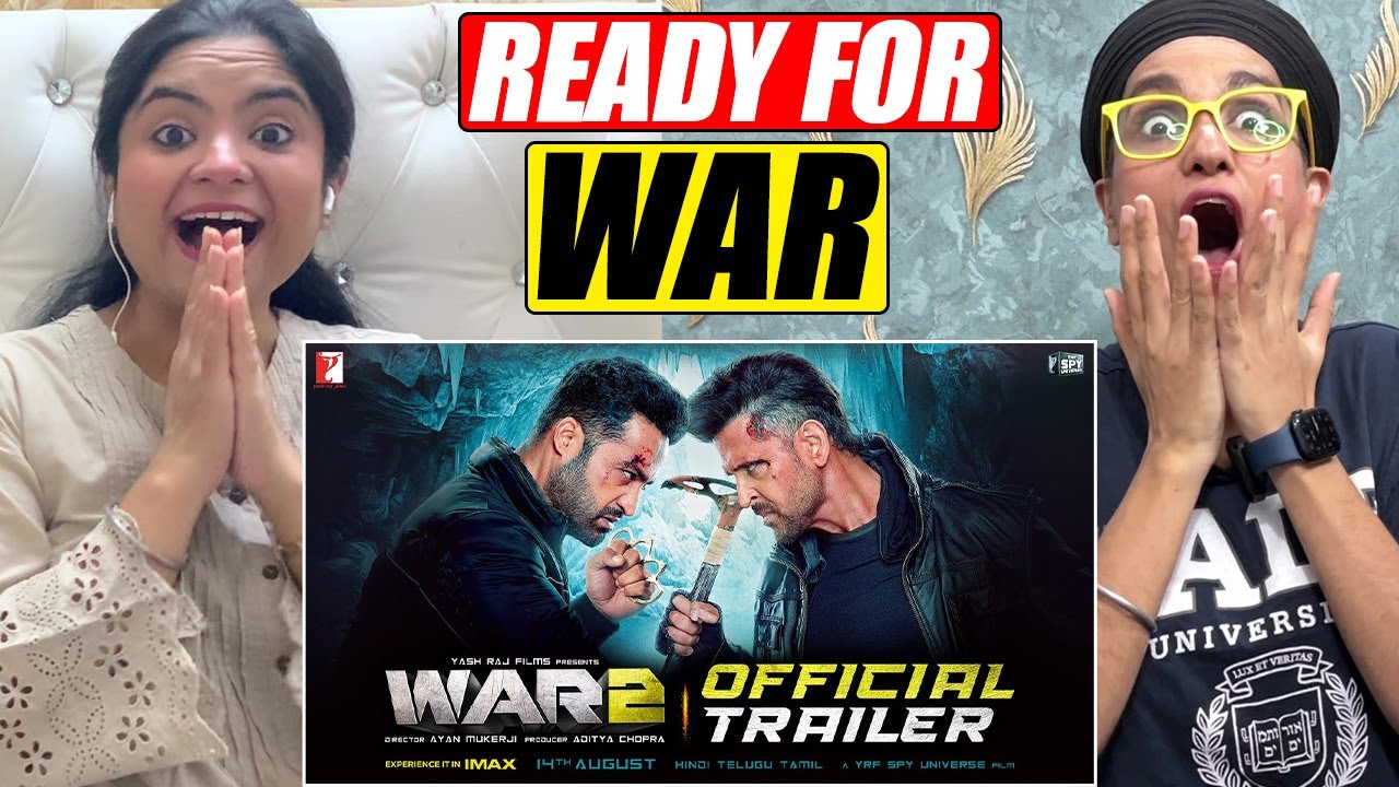 WAR 2 Trailer Reaction | Hrithik Roshan | NTR | Kiara Advani | Ayan Mukerji