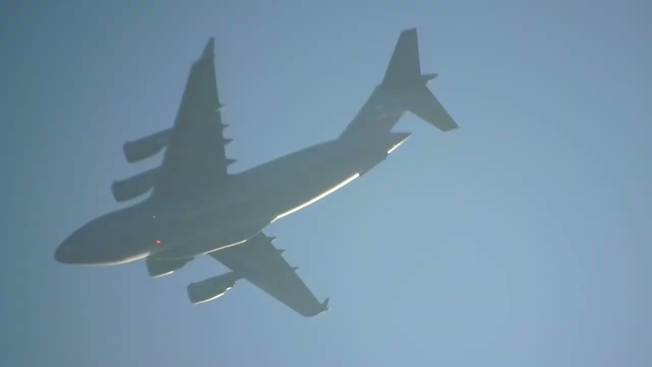 SLAM61 flying over