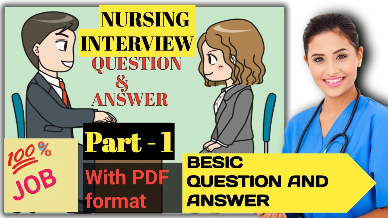Top 20 Nursing Interview questions for fresher's|Besic nursing interview questions for fresher's|