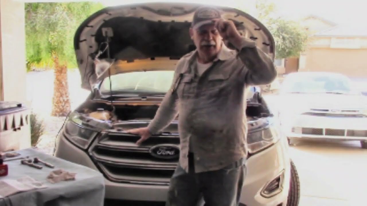 How to replace spark plugs onFord Edge