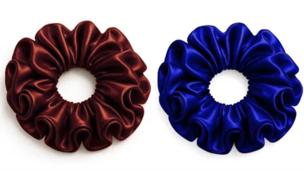 New Stylish scrunchies ||stylish accessories||scrunchies how to make #scrunchies #stylishaccessories