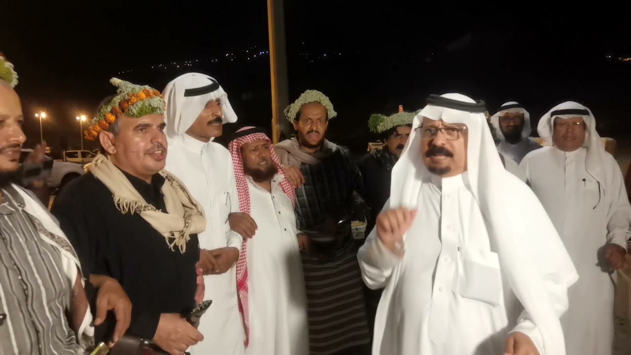 الفديو ٣ من أبي ماجد تكثيرة الشاعر جمعان الشراحيلي ومشاركة  الشاعر ابو موسى العمامي (قمة الطلعات) @