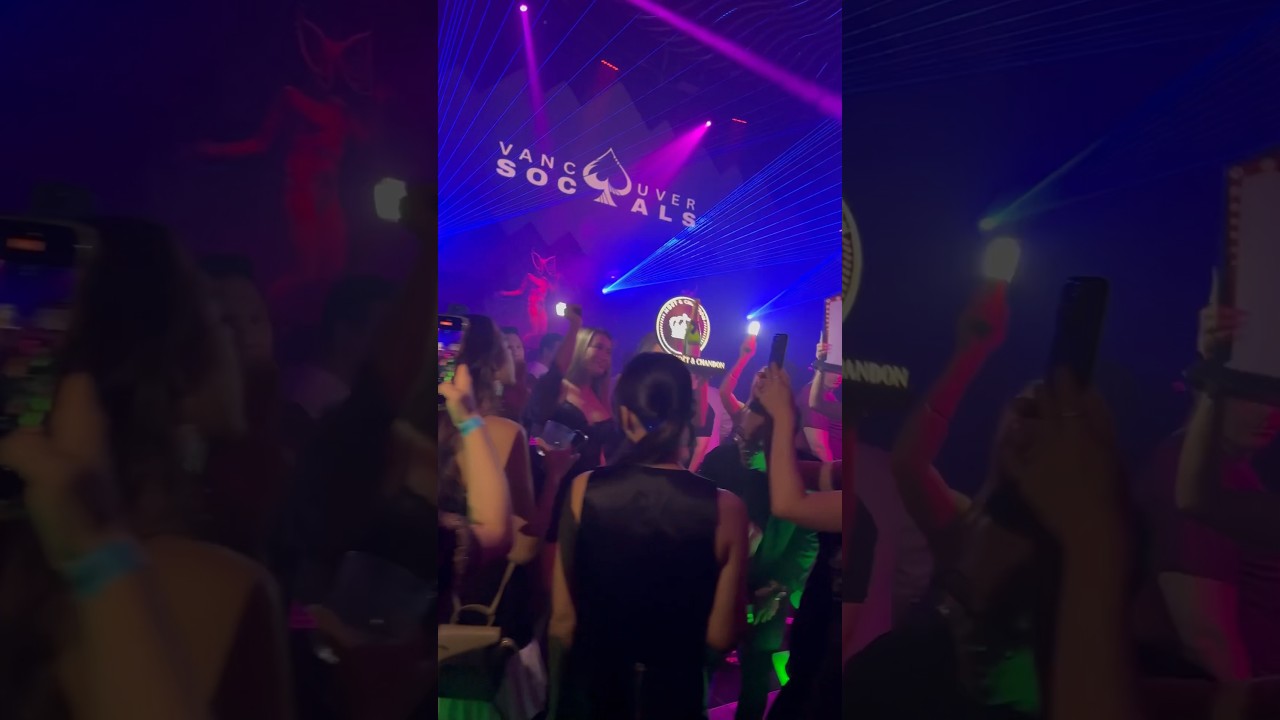 Vancouver Socials Nights at Mansion Night Club 😍💋 #clubbing #djparty #party #vancouvervibes #dj