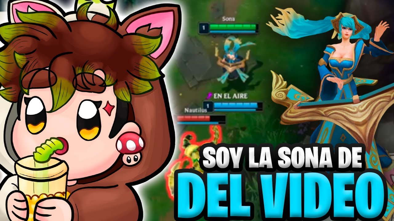 SOY LA SONA DE LA CINEMATICA VV EN LEAGUE OF LEGENDS💙