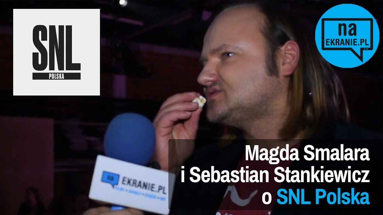 [Na planie] Magda Smalara i Sebastian Stankiewicz o SNL Polska