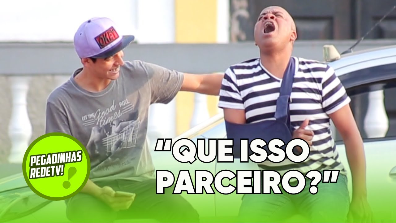 COCEIRA NAS COSTAS? TONINHO TORNADO DEIXA A GALERA INCOMODADA! - PEGADINHAS REDETV
