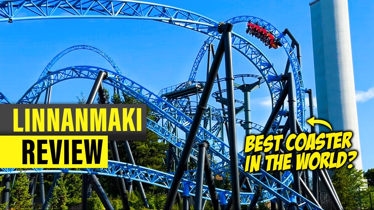 LINNANMAKI & TAIGA Review, THE BEST Roller Coaster in the World?