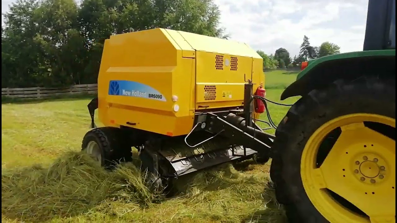 ❗John Deere 6310 i New Holland BR 6090 w akcji ❗