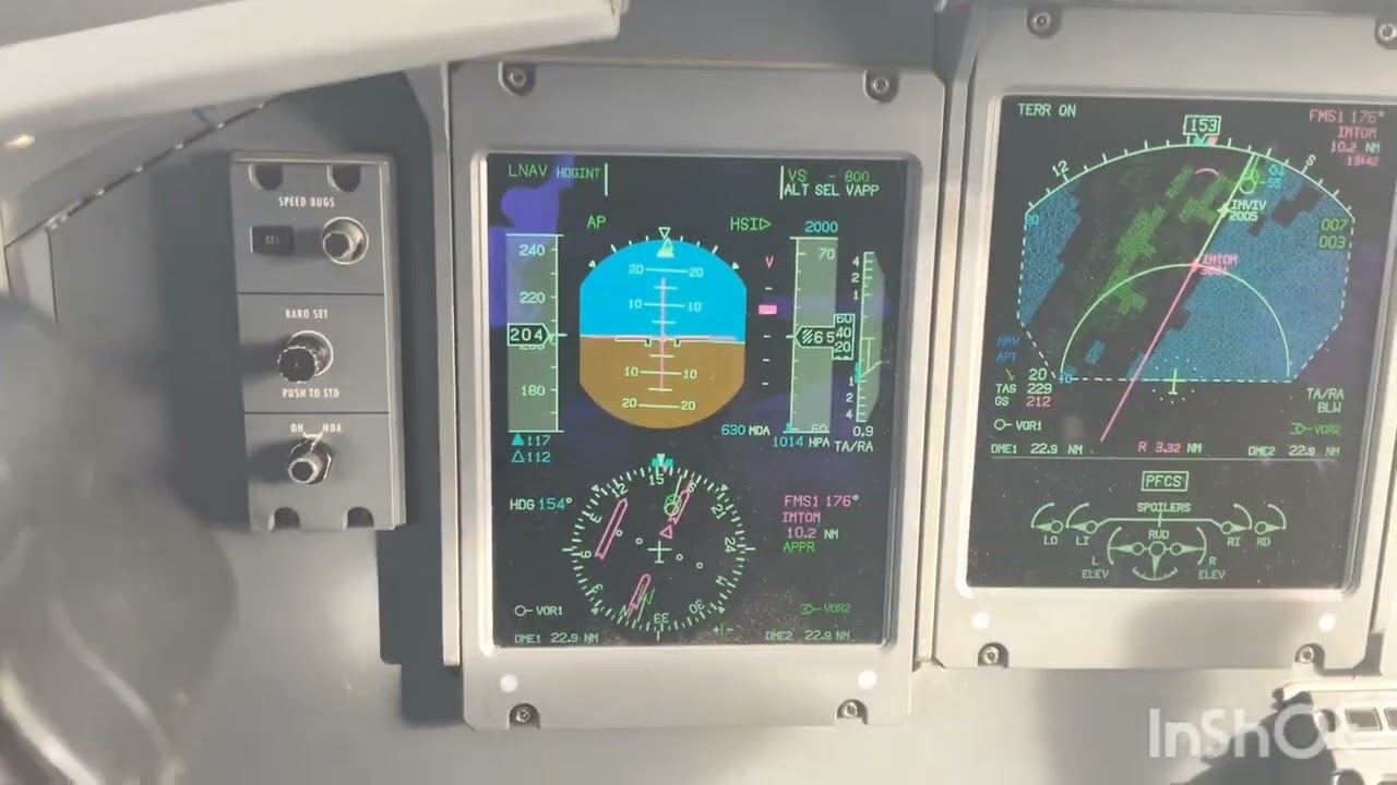 The ACT APPR function of the Dash 8 Q400 FMS - How it works.