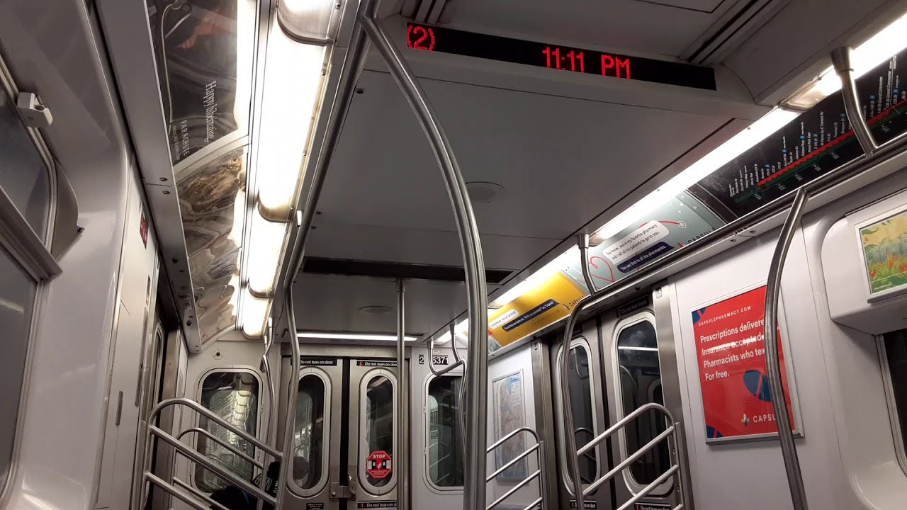 R142 (2) Ride With No Hvac to Franklin Ave