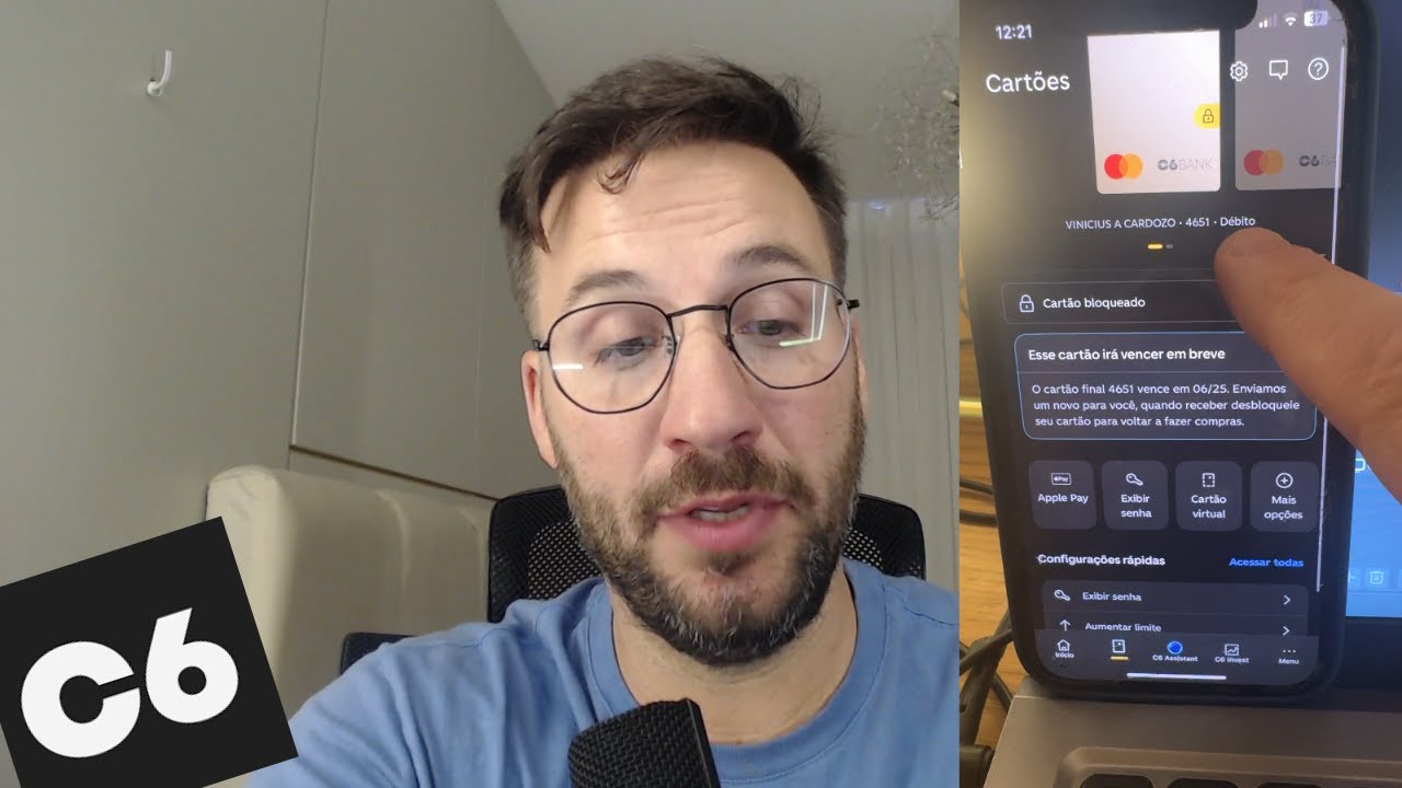 CART&Atilde;O C6 BANK &eacute; D&Eacute;BITO ou CR&Eacute;DITO?