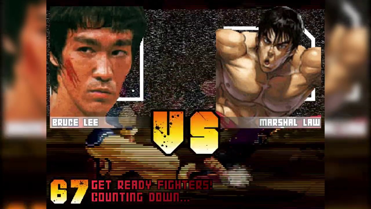 Bruce Lee vs. Marshall Law  |  MUGEN