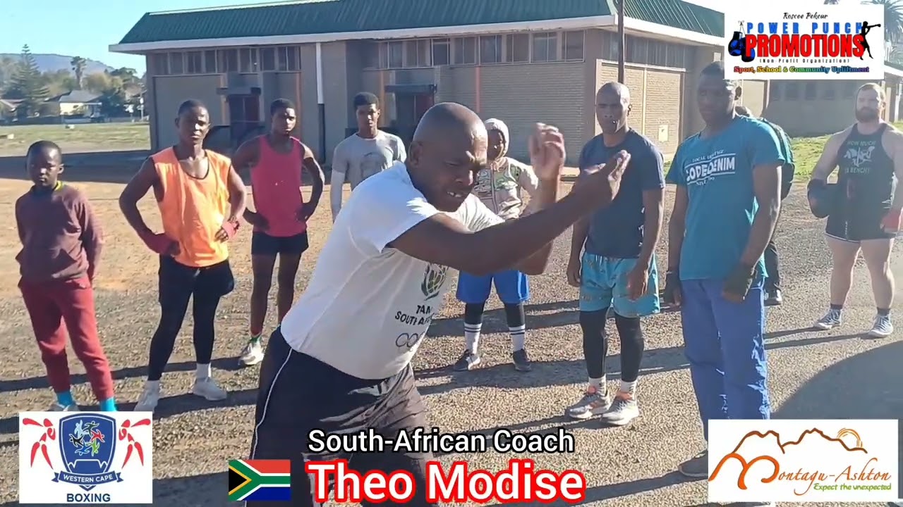 SA Boxing Coach Theo Modise (Paarl Camp) 2024