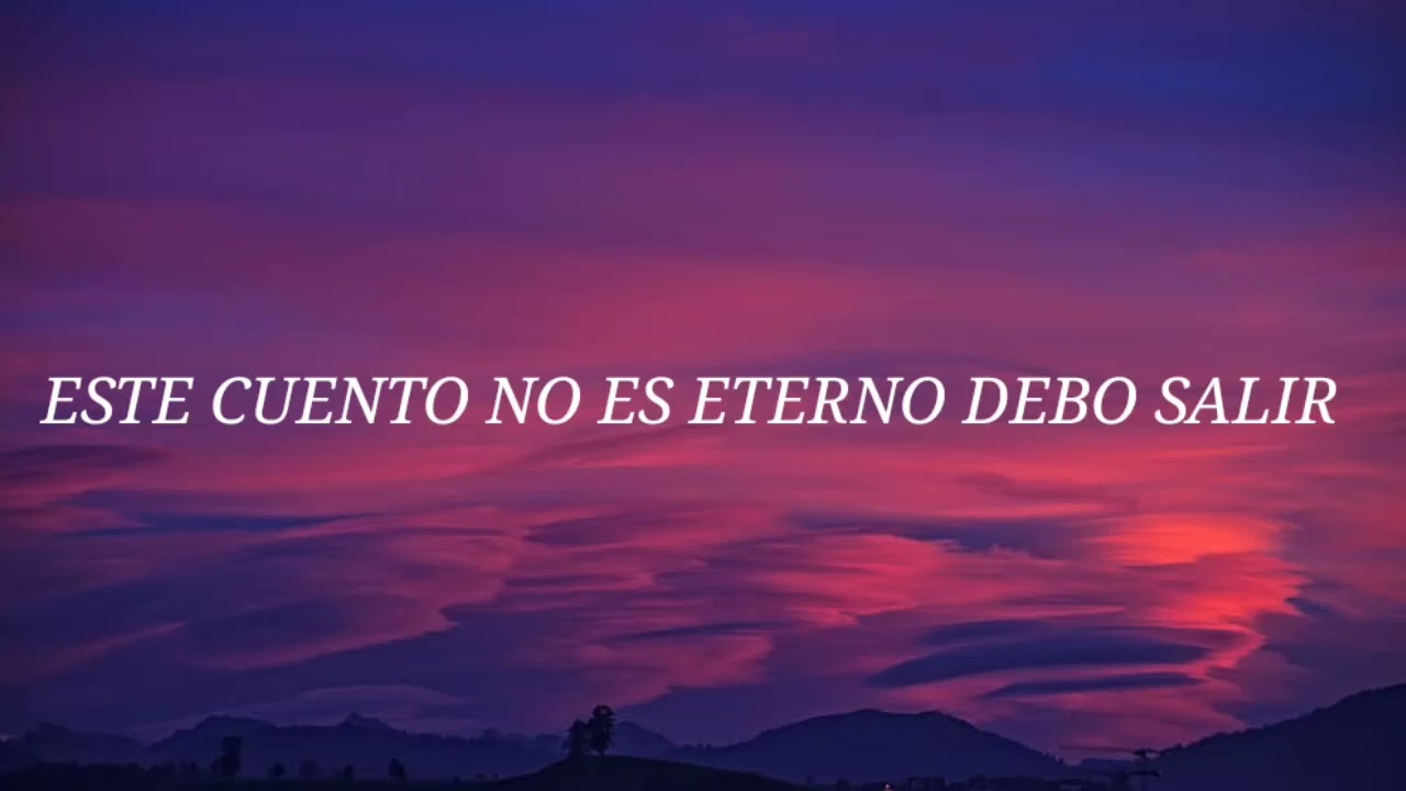 este cuento no es eterno debo salir