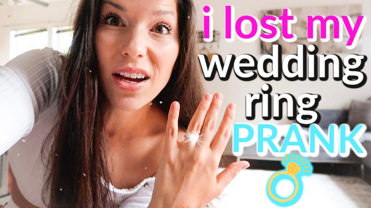 LOST MY WEDDING RING PRANK !! **NOW HE WANTS TO LEAVE ME FOR SOMEONE ELSE!!**