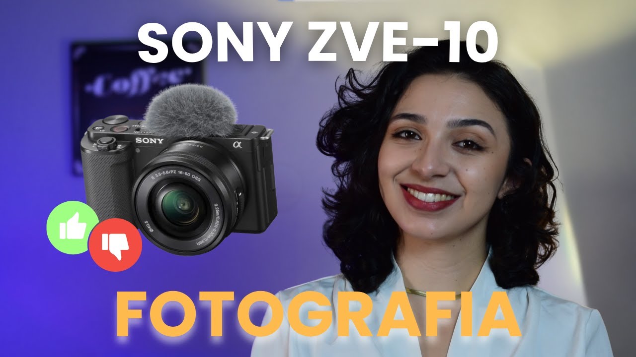 SONY ZVE-10 PRESTA PARA FOTOGRAFIA? Minha experiência com a LENTE DO KIT!!