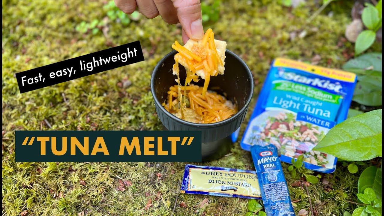 «TUNA MELT» — лёгкий обед для похода | Еда на свежем воздухе | Походы, кемпинги, походы с рюкзака...