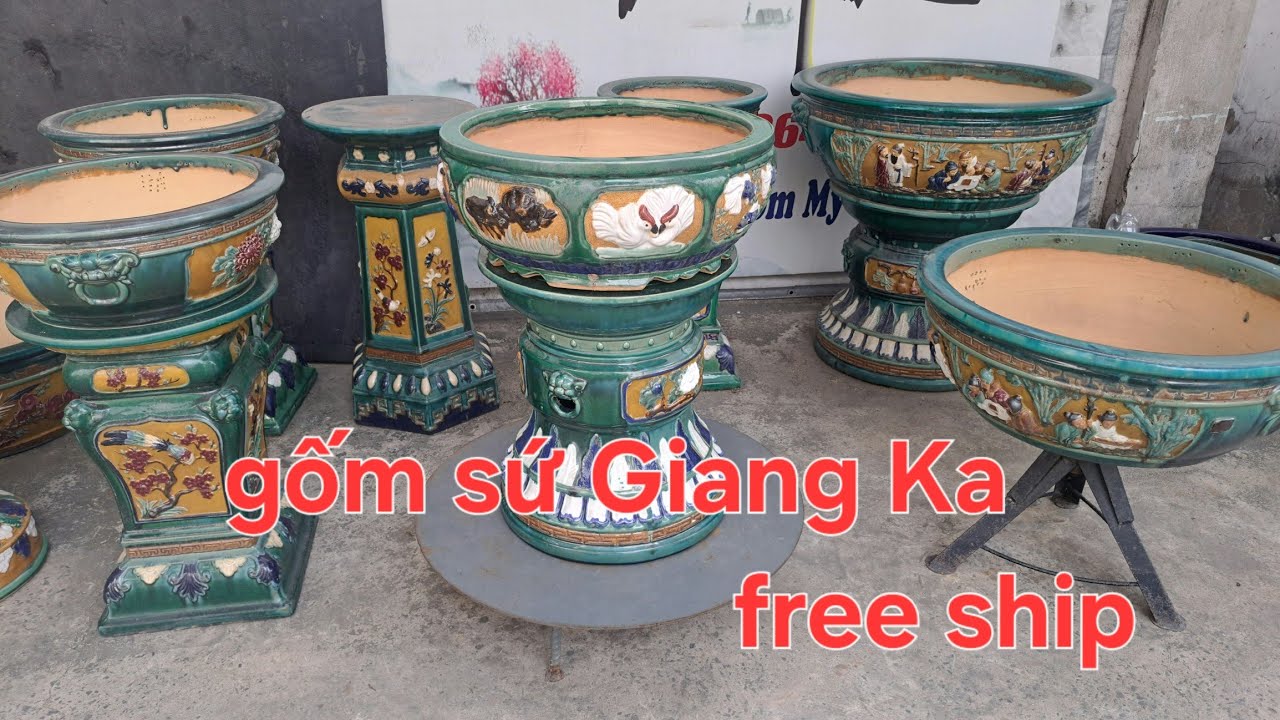 Báo giá bao ship đôn chậu cây cảnh bonsai hàng đồng nai tại vựa gốm Giang Ka