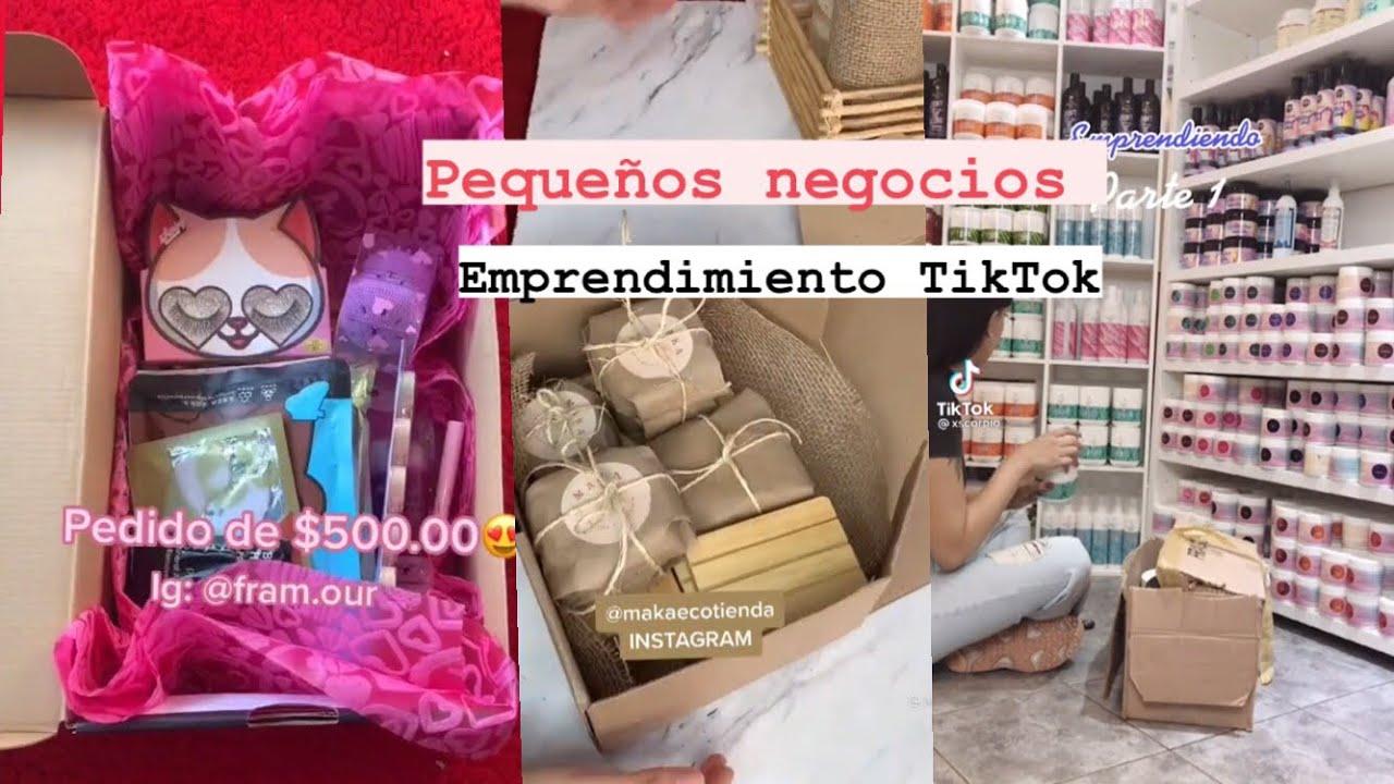 💖PEQUEÑOS NEGOCIOS💖 emprendimiento Recopilación de TikTok
