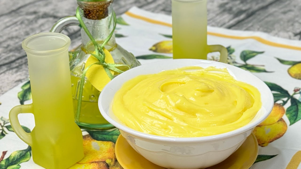 Crema Pasticcera al Limoncello