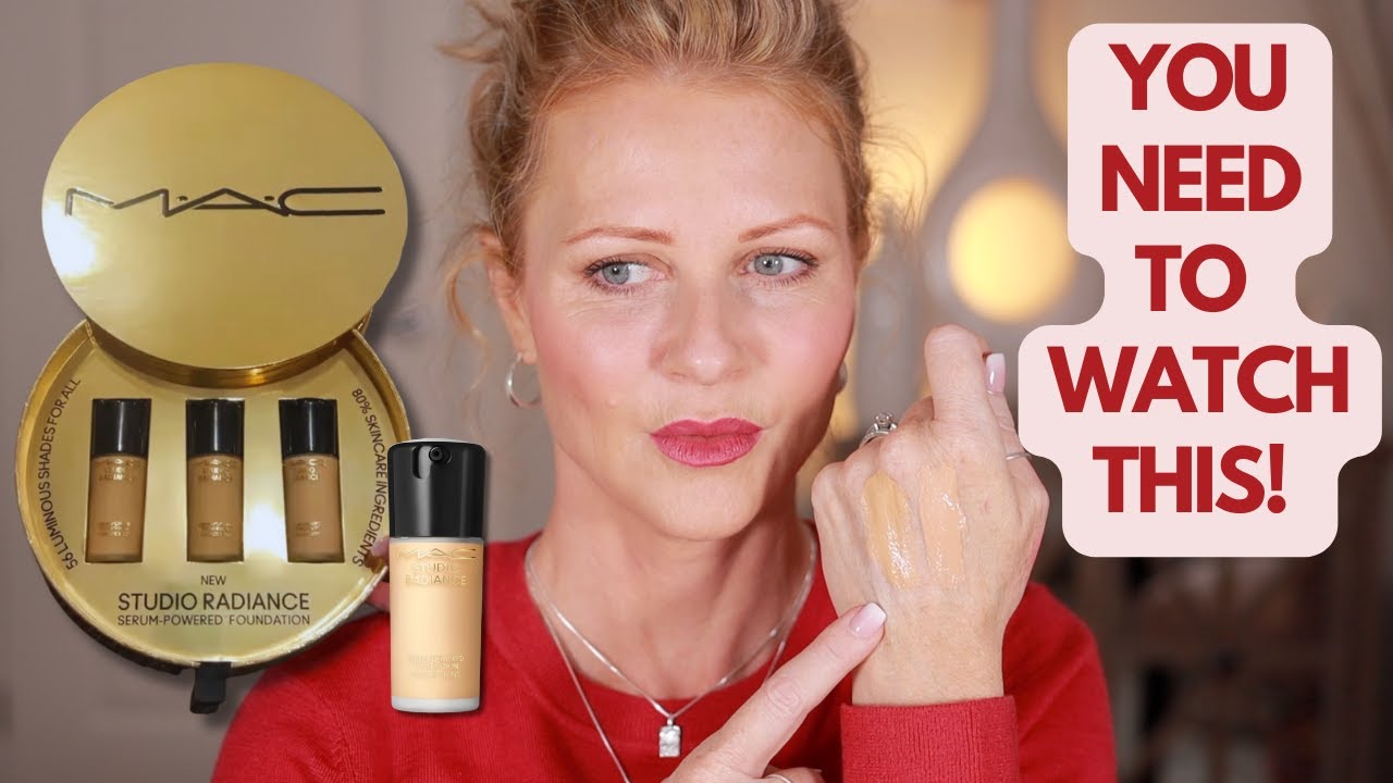 **НОВИНКА** MAC Studio Radiance Serum Foundation || Обзор и тест на стойкость для ЗРЕЛОЙ КОЖИ