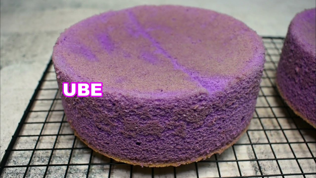 UBE CHIFFON CAKE
