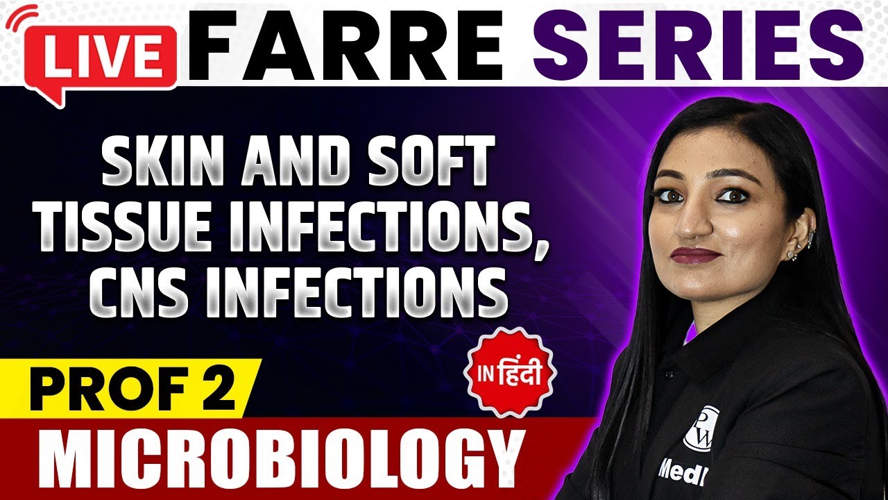 Skin and Soft Tissue Infections, CNS Infections | MBBS 2nd Year | FARRE Series | Dr. Mamta Jawa