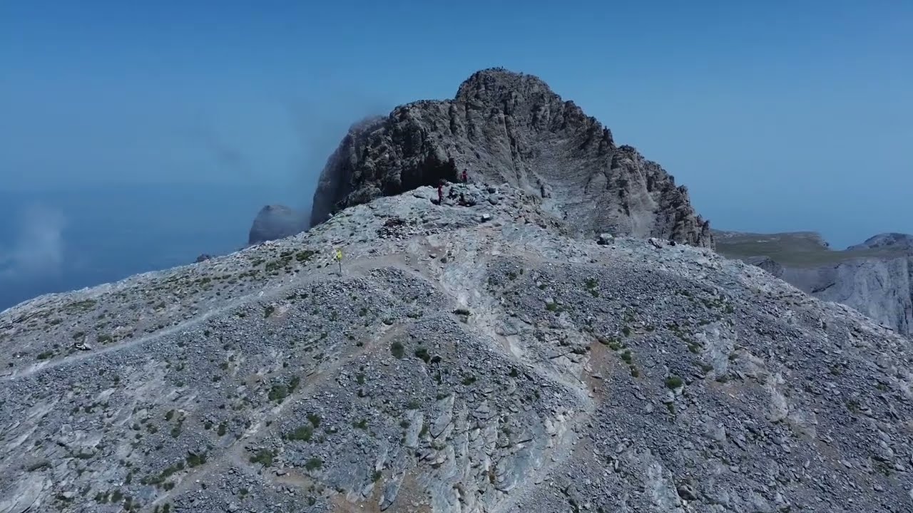 Path to Mythikas from drone