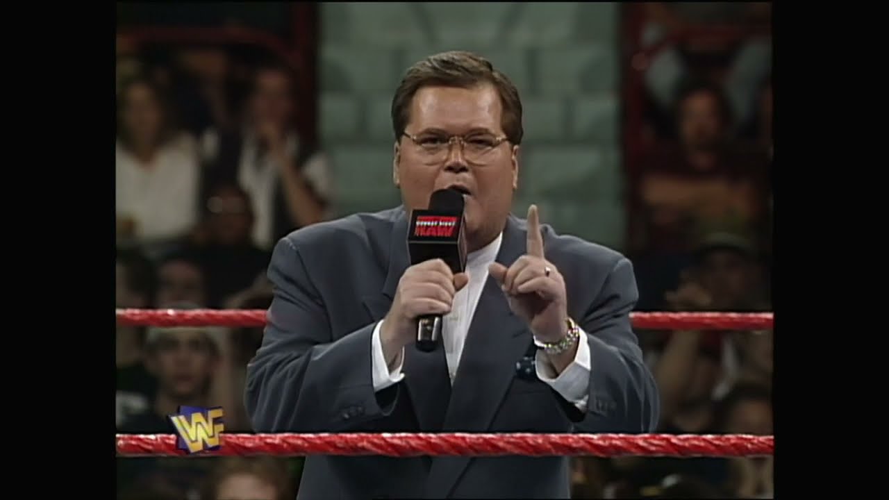Heel Jim Ross Promo + Fake Razor Ramon debuts! (WWF)