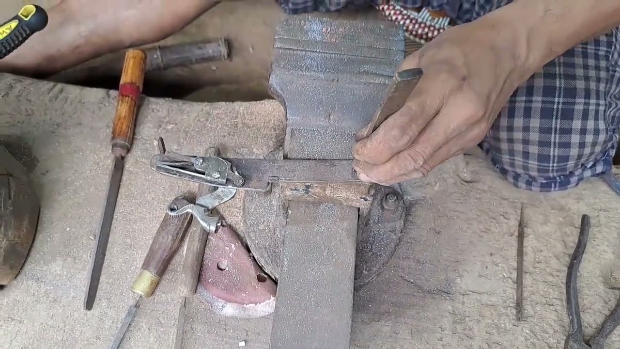 Ancient Trigger Mechanism Invention || Konyak Naga Village Craftsman