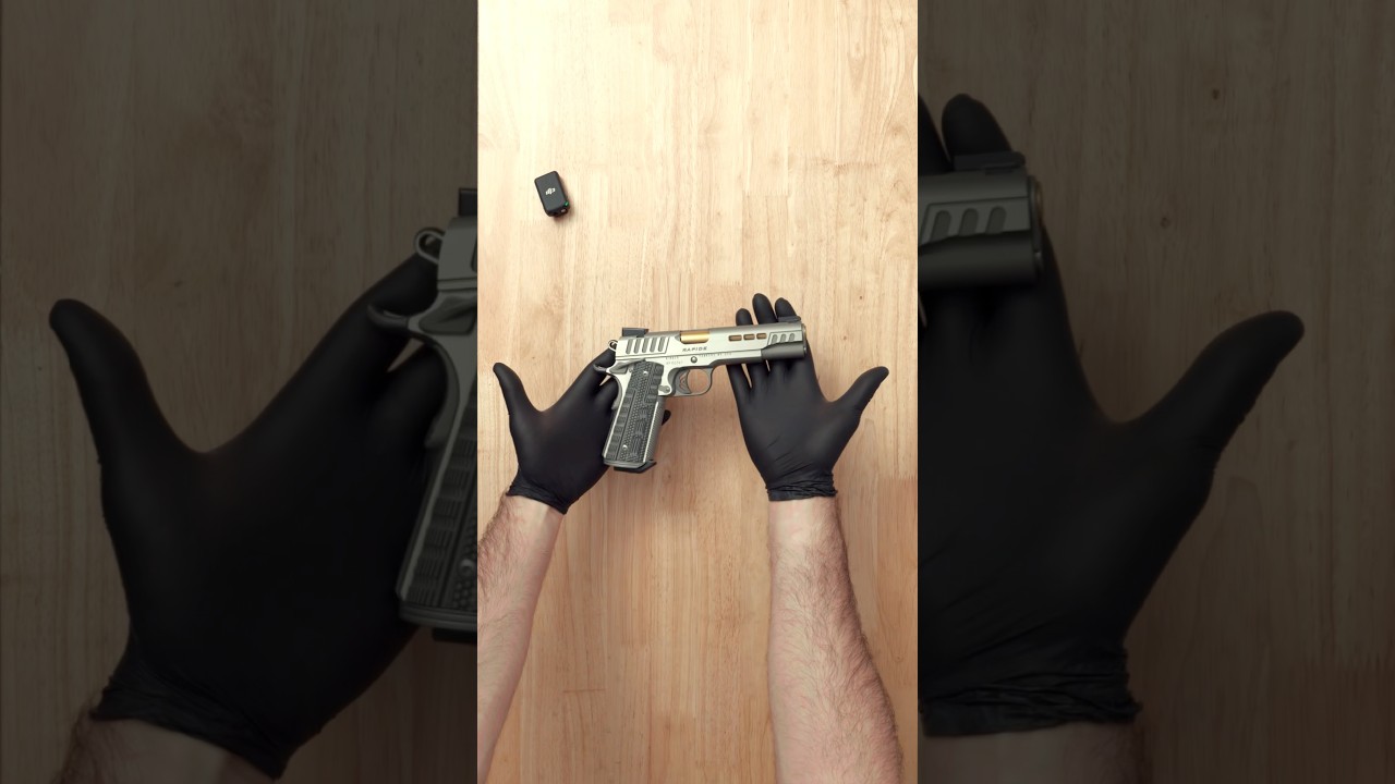 The Kimber 1911 Rapide. A beautiful piece.