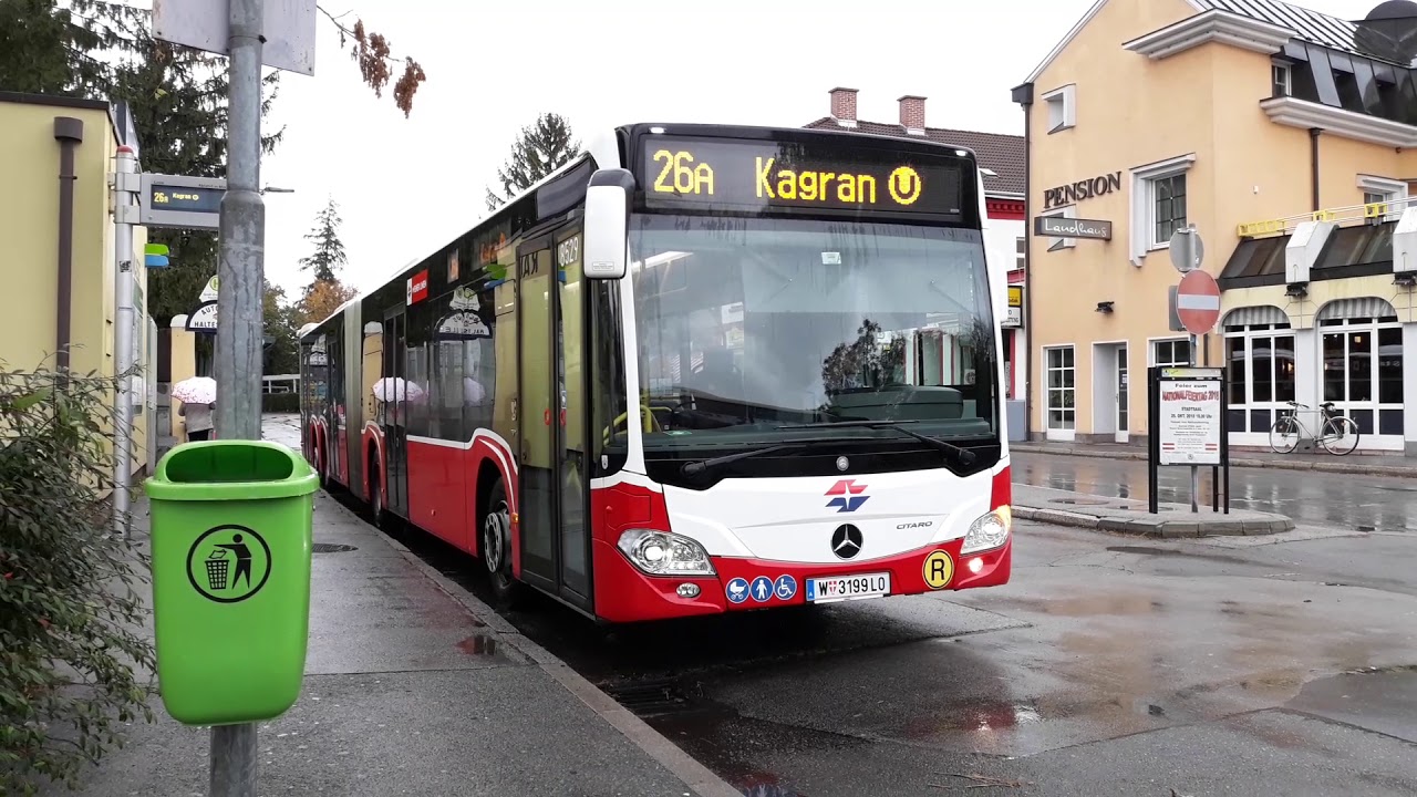 Bus 26A, 84A, 88A, 88B, 291, 391 Wien