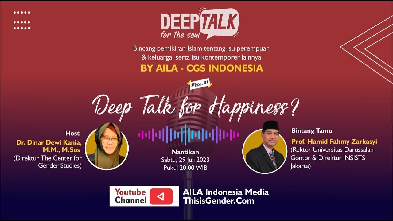 Deep Talk for Happiness ? - Prof. Dr. Hamid Fahmy Zarkasyi | Deep Talk #1