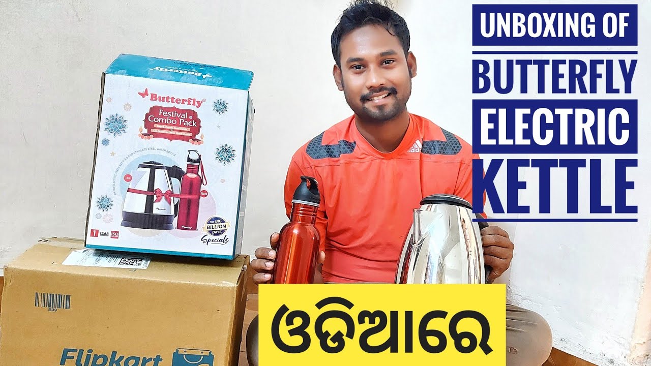 UNBOXING OF BUTTERFLY ELECTRIC KETTLE | Big Billion Deal