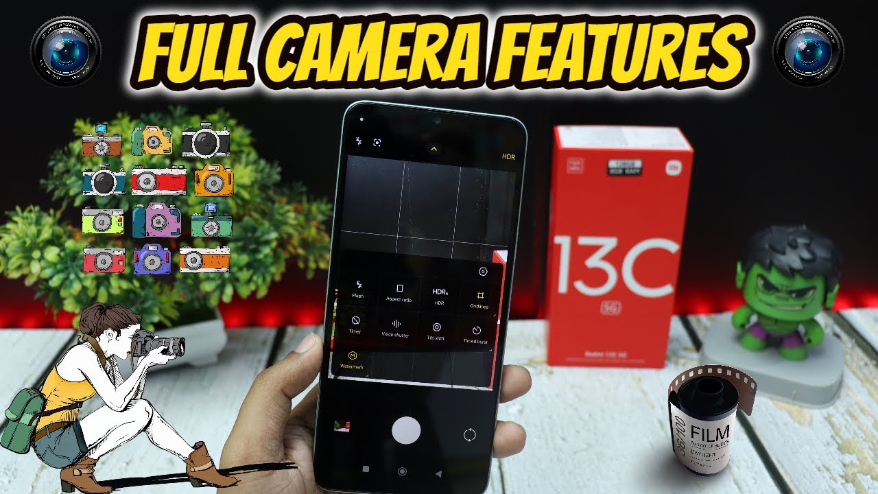 Redmi 13C 5G Full Camera Features 📸