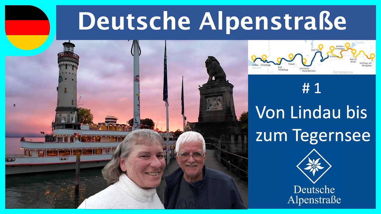 Deutsche Alpenstraße #1 | Mit dem Womo von Lindau zum Tegernsee
