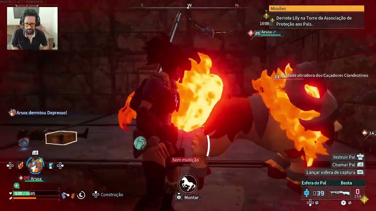 Jogando no cibe pra passar o tempo...