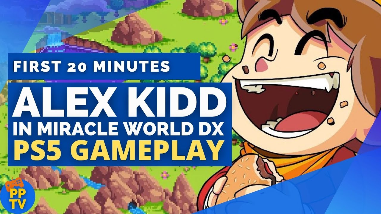 First 20: Alex Kidd in Miracle World DX PS5 Gameplay | Pure Play TV
