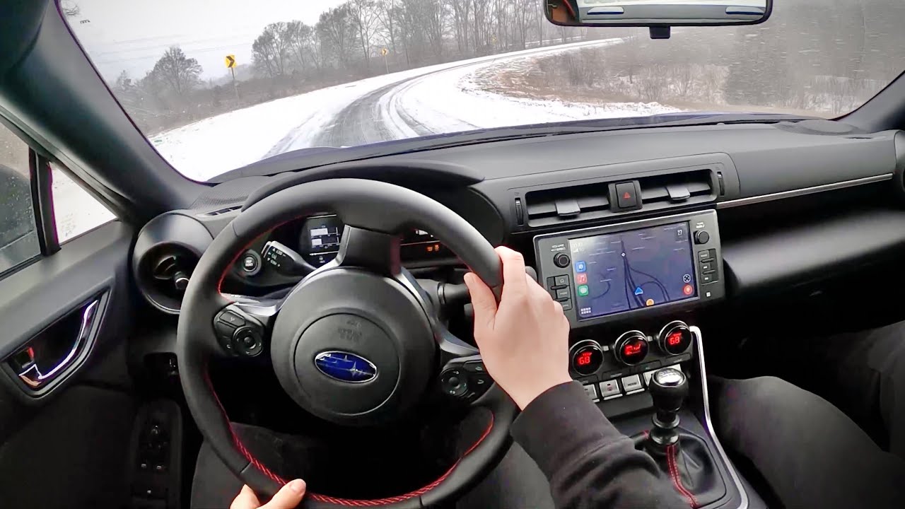 Subaru BRZ + Snow (Blizzak WS90) 2022 года
