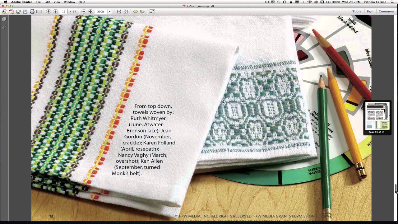 Beginner Overshot Weave-along with PattyAnne Part 1