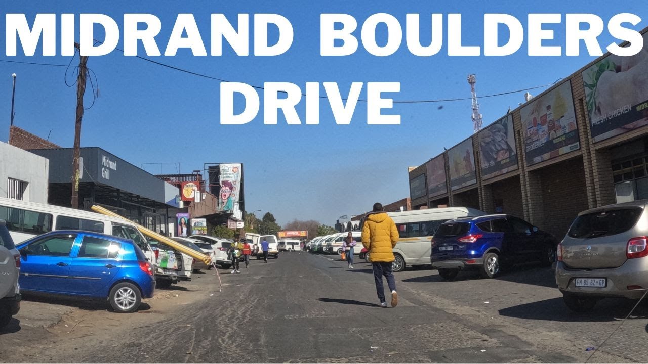 Midrand Boulders - Driving around town - Johannesburg, Gauteng, South Africa