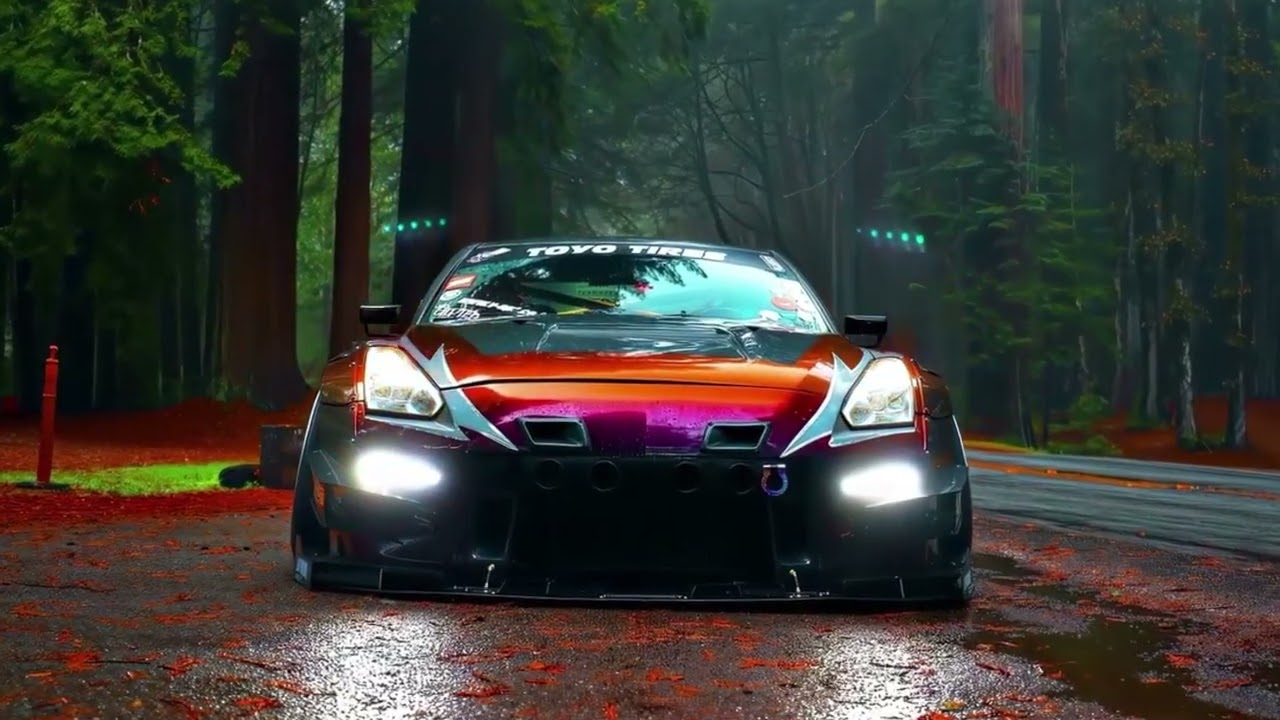 TAKA TITI - QMIIR (Slowed) / Nissan GT-R 4K
