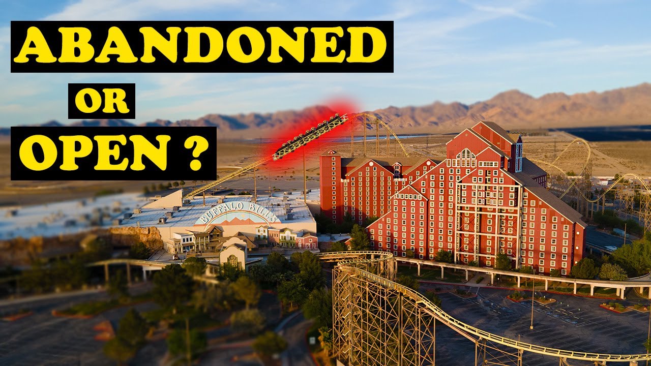 I Found A Deserted Casino with Lights and Slot Machines Still on!