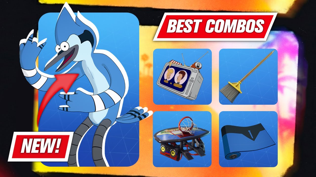 MORDECAI *BEST* COMBOS - Fortnite