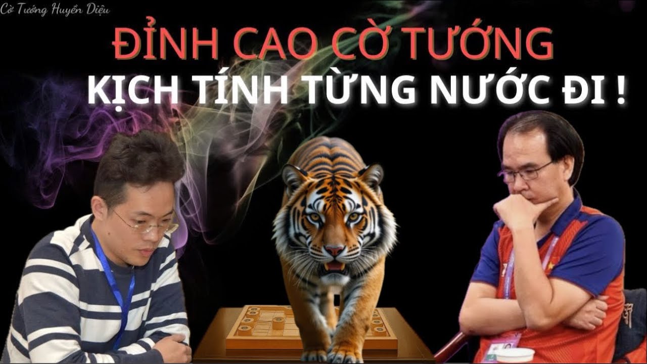 Trận cờ đỉnh cao - Kịch tính từng nước đi | Nguyễn Thành Bảo vs Uông Dương